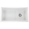 Nantucket Sinks 34-Inch Undermount Fireclay Kitchen Sink Wellfleet-3419W - alternate 1